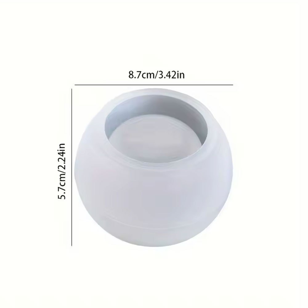 Silicone Mold Round Candle Hol - Succulent Set 评论和价格