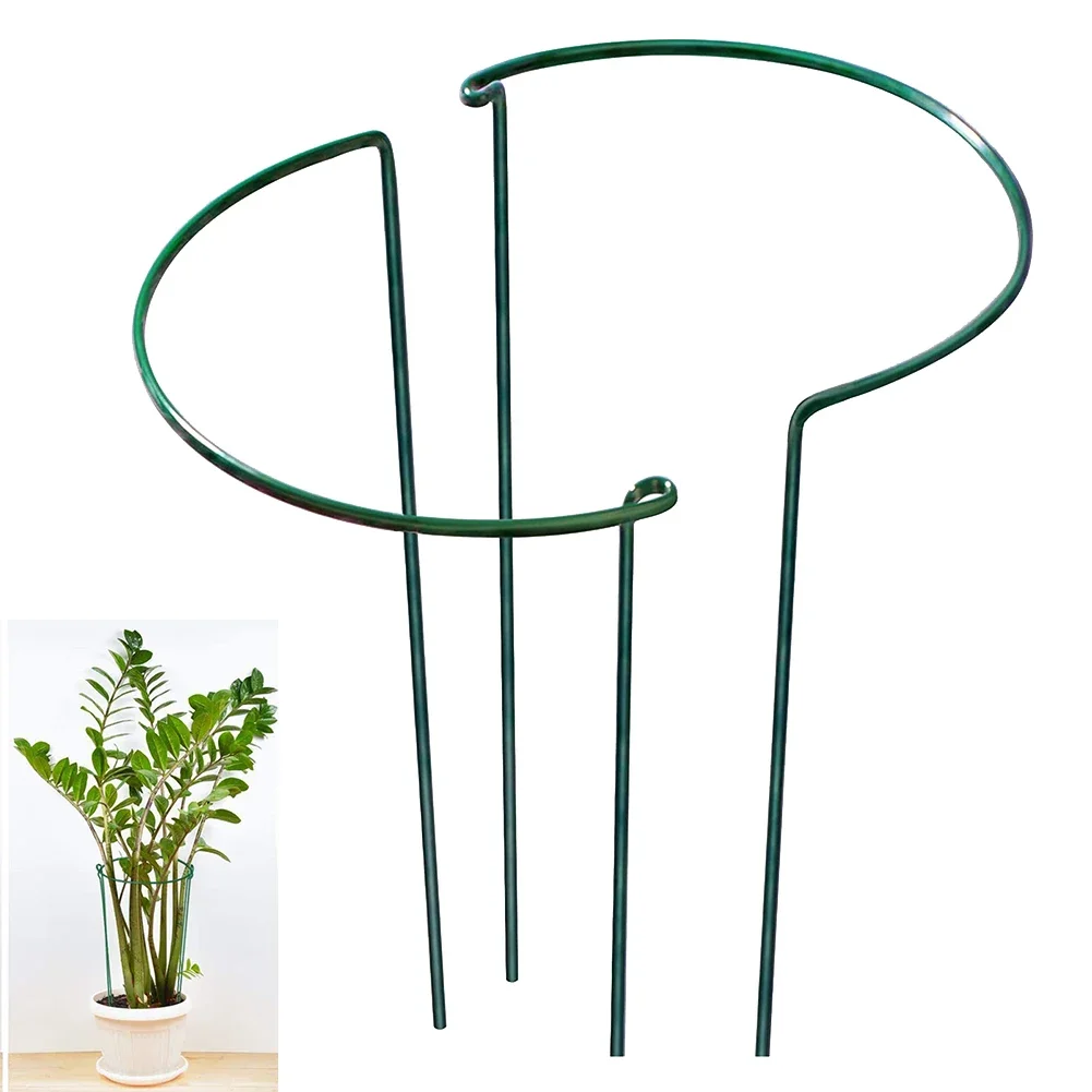 2pcs Sturdy Metal Plant Suppor - Plant Support Stake 评论和价格