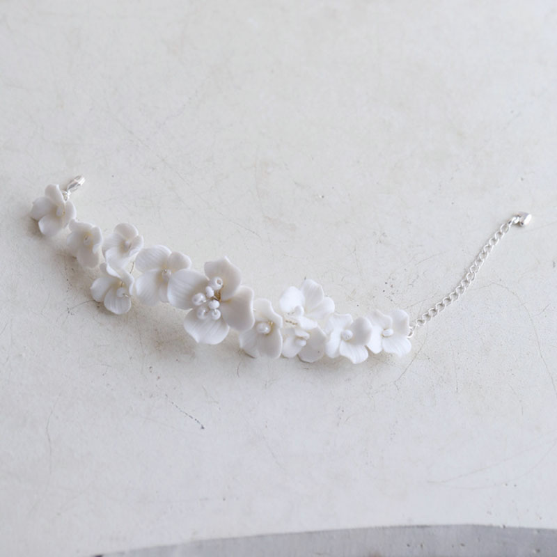 White Porcelain Flower Bridal  - Snake Plant Ceramic 评论和价格